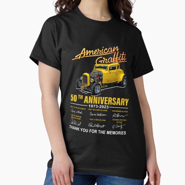Item preview, American Graffiti 49Th Anniversary 1973 2023 Signature Thank You For The Memories Summer Fashion designed and sold by AnnePra.