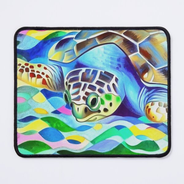 Item preview, Caretta Caretta Turtle Cute And Colorful Art designed and sold by taiche.
