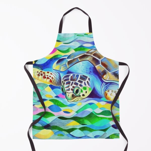 Item preview, Caretta Caretta Turtle Cute And Colorful Art designed and sold by taiche.