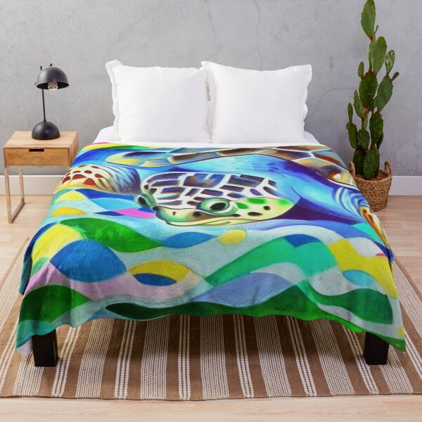 Item preview, Caretta Caretta Turtle Cute And Colorful Art designed and sold by taiche.