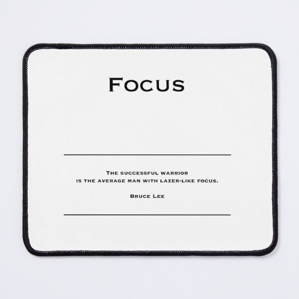 Item preview, Motivational Quotes. Inspirational Quotes. Wall Art, Home Decor, Office Decor. Entrepreneur Gift. Lazer-Like Focus. Warrior. Success Quotes. Bruce Lee Quotes. designed and sold by Read This Already.