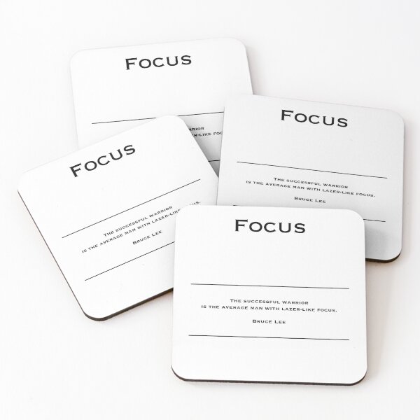Item preview, Motivational Quotes. Inspirational Quotes. Wall Art, Home Decor, Office Decor. Entrepreneur Gift. Lazer-Like Focus. Warrior. Success Quotes. Bruce Lee Quotes. designed and sold by Read This Already.