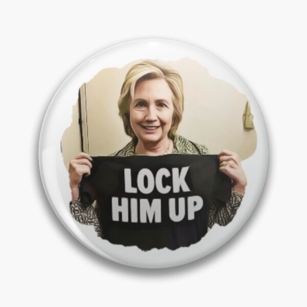 Item preview, Lock Him Up Funny Anti Trump Hillary Clinton designed and sold by gillys.