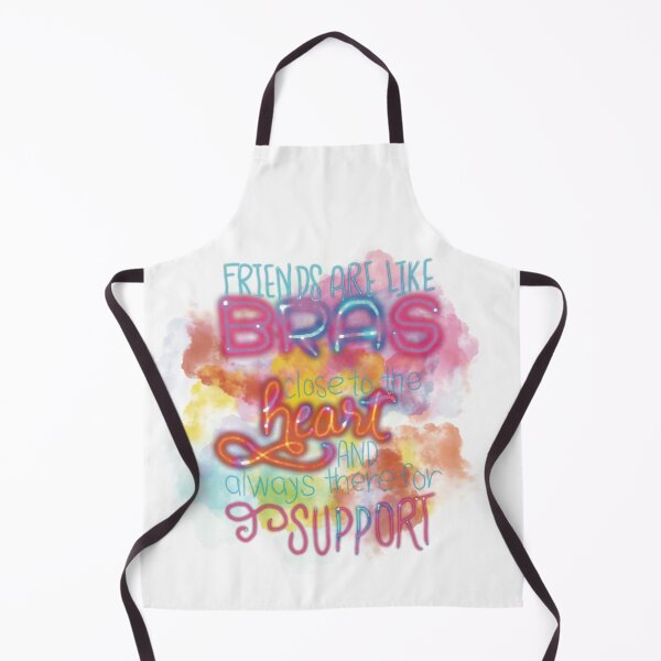 Item preview, Best friends are like bras close to heart and always there for support rainbow cloud designed and sold by chuckletuckle.