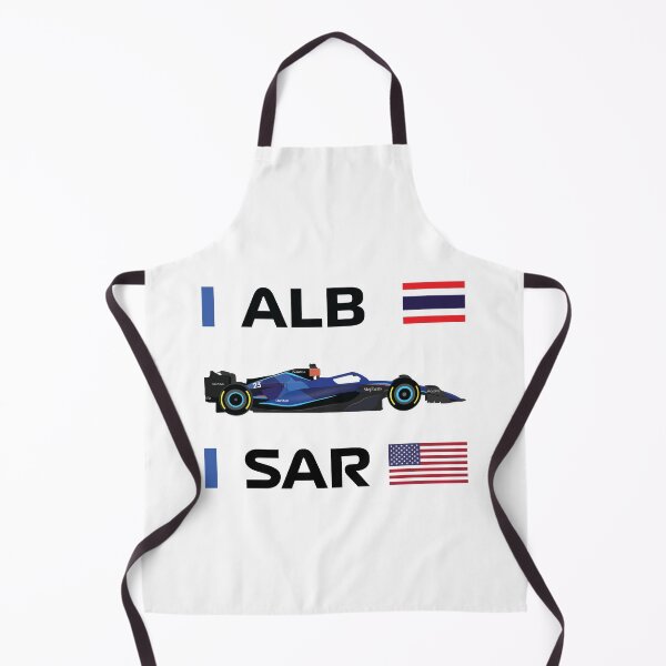 Item preview, Williams F1 Team 2023 Alex Albon Logan Sargeant FW45 designed and sold by FormulaGTee1.