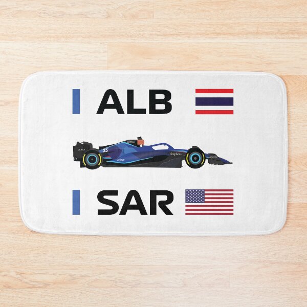 Item preview, Williams F1 Team 2023 Alex Albon Logan Sargeant FW45 designed and sold by FormulaGTee1.