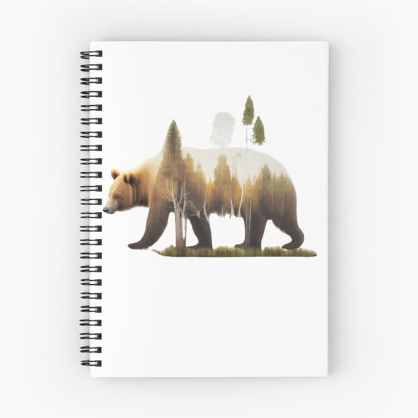 Item preview, Trees Reflection Wildlife Nature Animal Bear Outdoor Forest Design designed and sold by EnzoZs.
