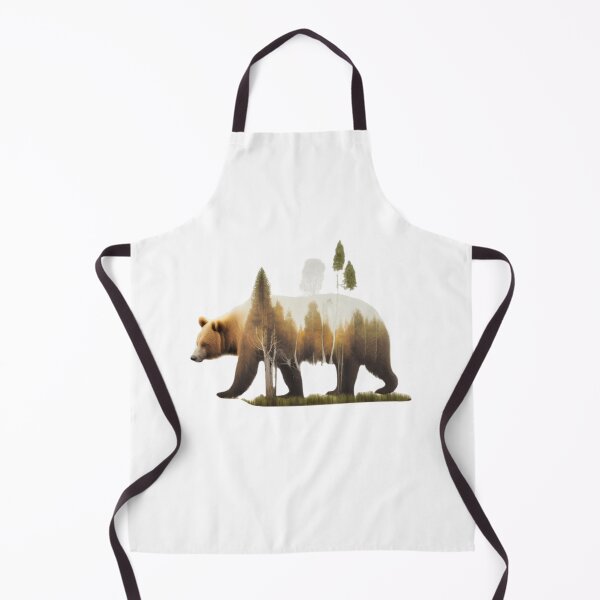 Item preview, Trees Reflection Wildlife Nature Animal Bear Outdoor Forest Design designed and sold by EnzoZs.