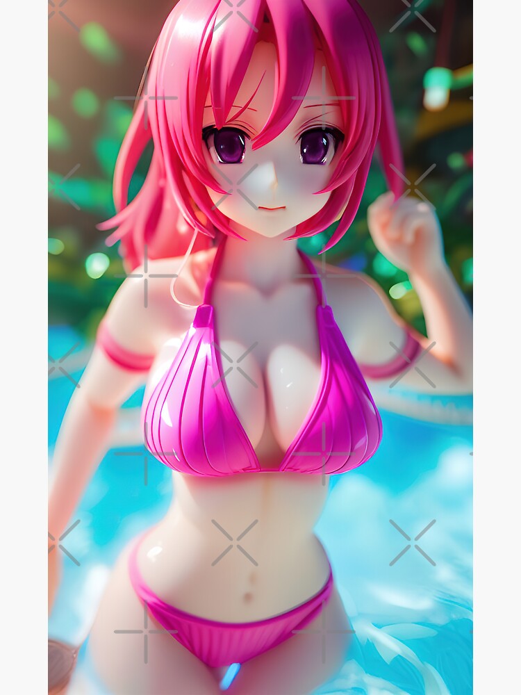 Bikini anime girl