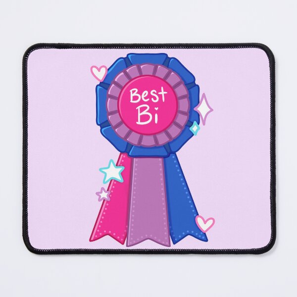 Item preview, Best Bi Ribbon Bisexual Pride LGBTQ designed and sold by scrambledpegs.
