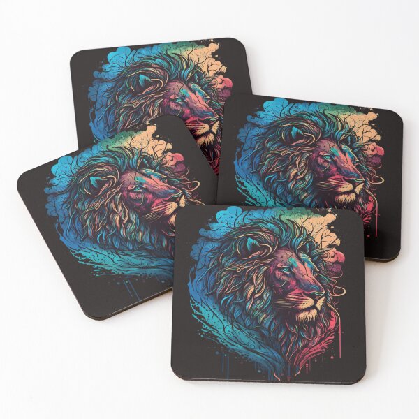 Item preview, Lion art designed and sold by HouseOfLyons.