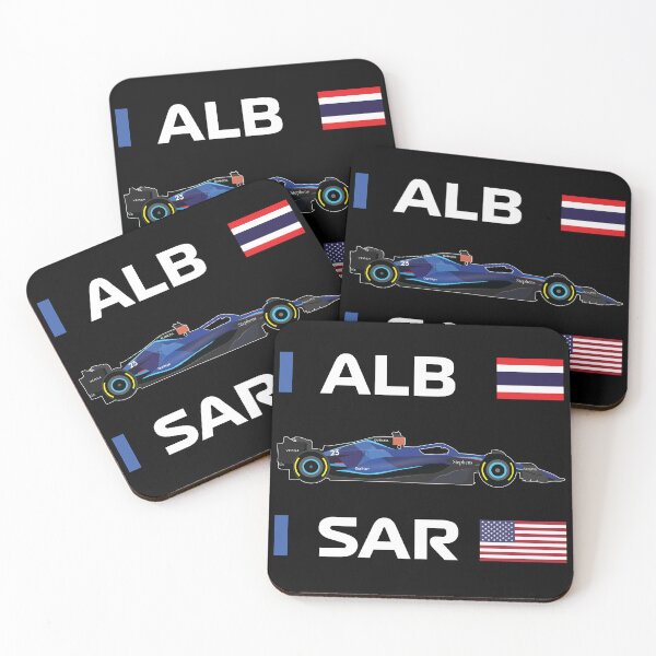 Item preview, Williams F1 Team 2023 Logan Sargeant Alex Albon FW45 designed and sold by FormulaGTee1.