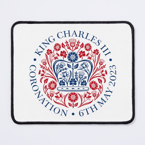 Item preview, King Charles Coronation 2023 Distressed Union Jack the flora of the four nations of the United Kingdom designed and sold by selfesteeem.