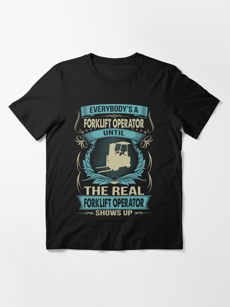 certified shovel operator shirt