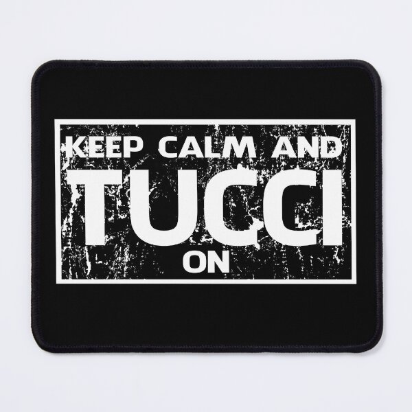 Item preview, Keep calm and Tucci on in white designed and sold by Manoroma.