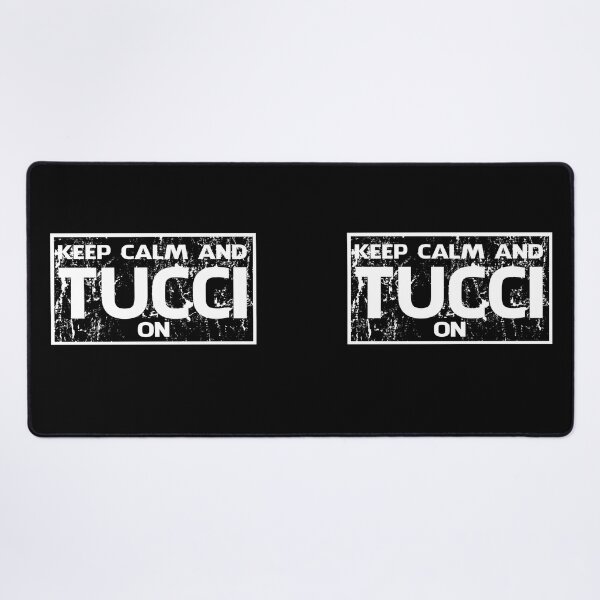 Item preview, Keep calm and Tucci on in white designed and sold by Manoroma.