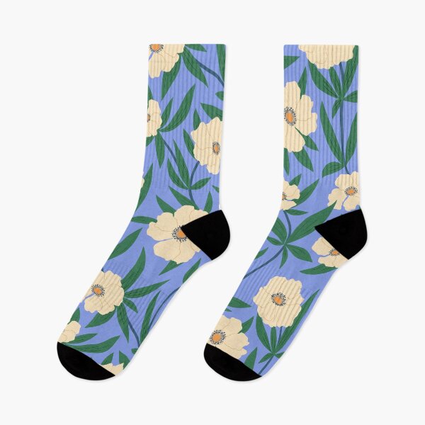 Item preview, Anemone Vine Pattern - Blue designed and sold by Noomia.