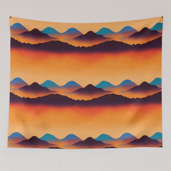 Item preview, Desert Mountain Sunset Aesthetic designed and sold by johnmcmullin89.