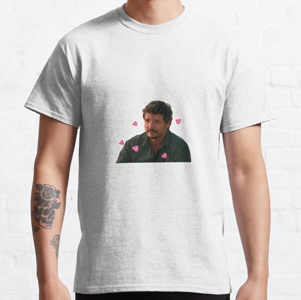 Pedro Pascal with hearts Classic T-Shirt