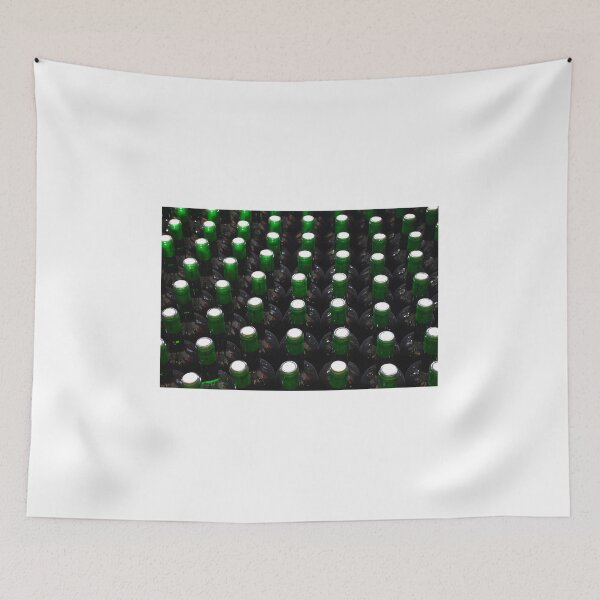 Item preview, Cellar with wine bottles close detail designed and sold by goceris.