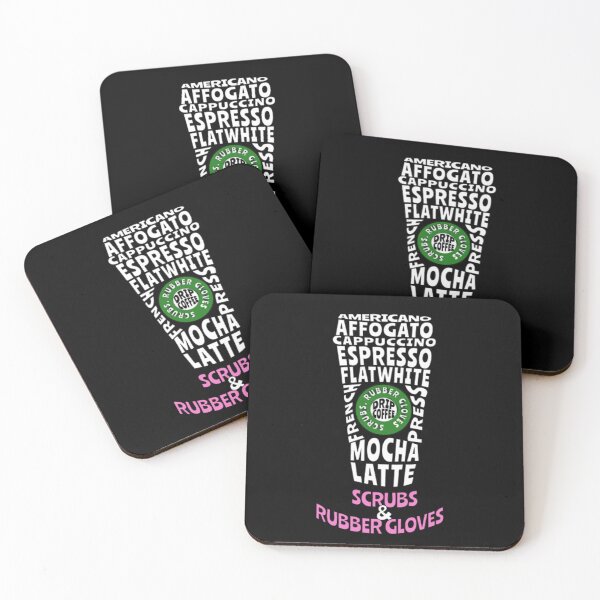 Item preview, Coffee Scrubs And Rubber Gloves Medical Nurse, Coffee Scrubs And Rubber Gloves Medical Nurse Quote  designed and sold by Artpawsy.