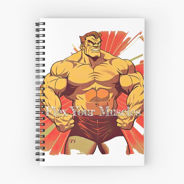 Item preview, Flex Your MusclesDesignBodybuilding Fitness Gym Workout Exercise Merch Print Design designed and sold by tengamerx.
