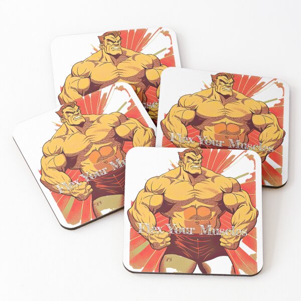 Item preview, Flex Your MusclesDesignBodybuilding Fitness Gym Workout Exercise Merch Print Design designed and sold by tengamerx.