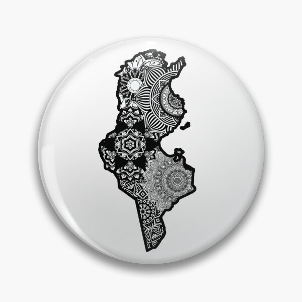 Item preview, Map of Tunisia designed and sold by KatsCanvas.