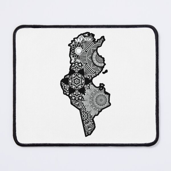 Item preview, Map of Tunisia designed and sold by KatsCanvas.