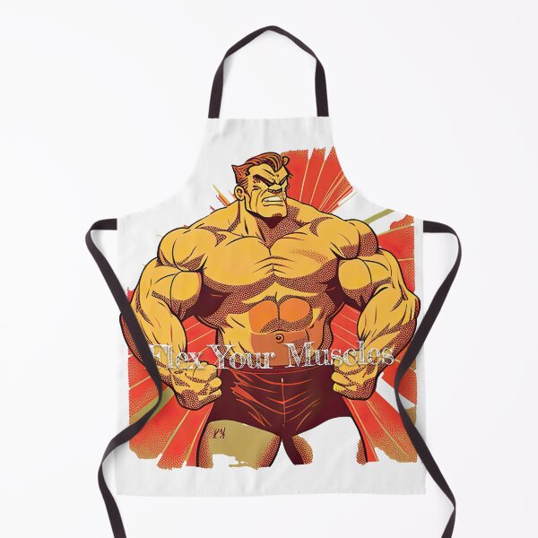 Item preview, Flex Your MusclesDesignBodybuilding Fitness Gym Workout Exercise Merch Print Design designed and sold by tengamerx.