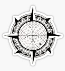 The Tarik Compass Sticker