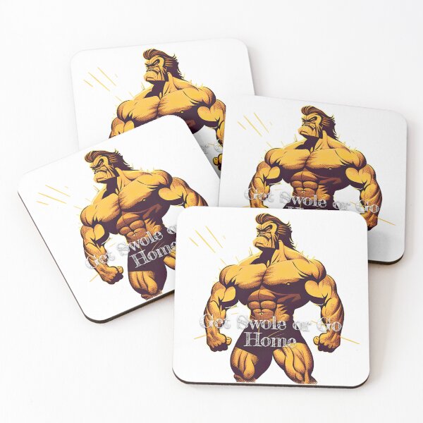 Item preview, Get Swole or Go HomeDesignBodybuilding Fitness Gym Workout Exercise Merch Print Design designed and sold by tengamerx.