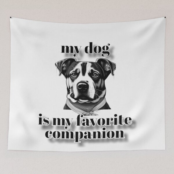 Item preview, My dog is my favorite companion designed and sold by Merelita.