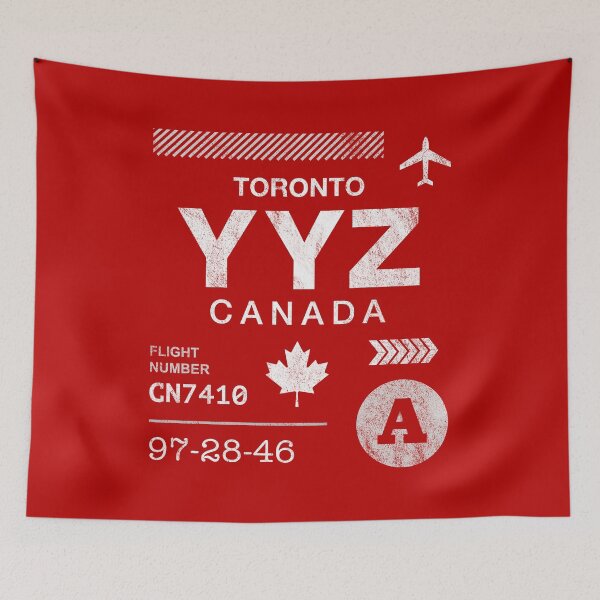 Artikelvorschau, Toronto airport tag entworfen und verkauft von PaulSDesign.