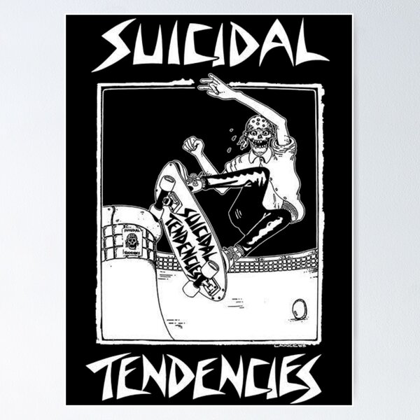 Suicidal Tendencies good Rocket From The Crypt Slim's SF Gig Concert Poster