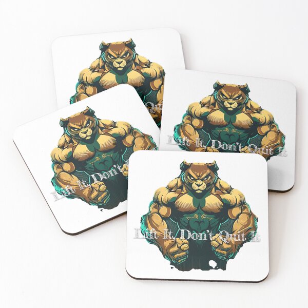 Aperçu de l'œuvre Lift It, Don't Quit ItDesignBodybuilding Fitness Gym Workout Exercise Merch Print Design créée et vendue par tengamerx.