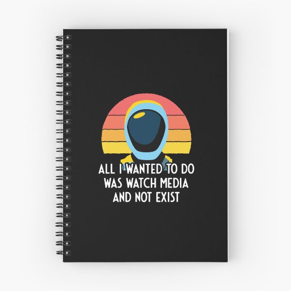 Item preview, Murderbot Diaries SecUnit Wants to Watch Media and Not Exist designed and sold by jutulen.