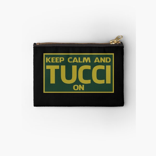Item preview, Keep calm and Tucci on in green and gold designed and sold by Manoroma.