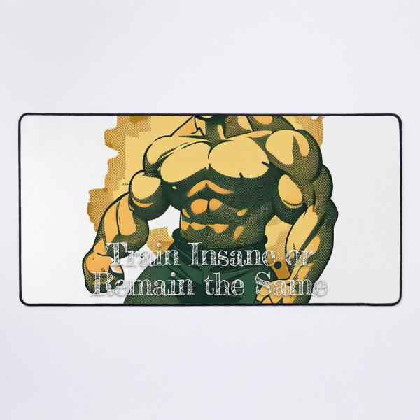 Item preview, Train Insane or Remain the SameDesignBodybuilding Fitness Gym Workout Exercise Merch Print Design designed and sold by tengamerx.