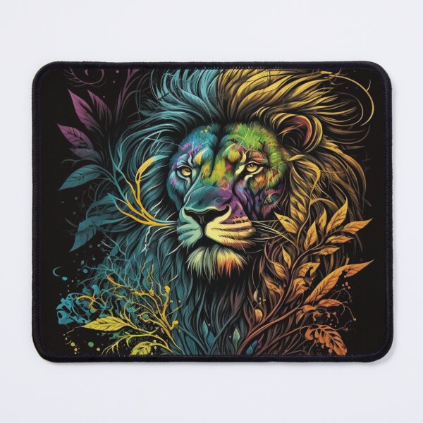 Item preview, wild lion designed and sold by HouseOfLyons.