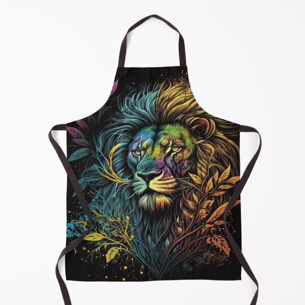Item preview, wild lion designed and sold by HouseOfLyons.