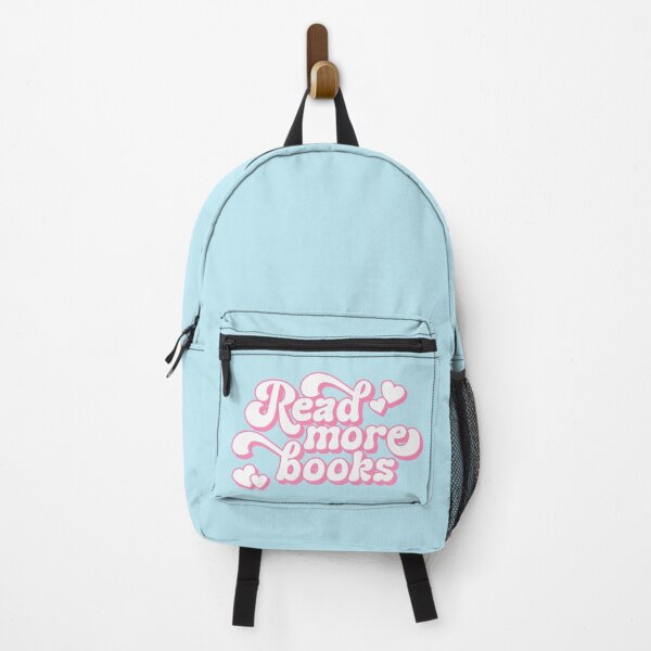 Item preview, Read More Books - Books Lover Quote Retro Pastel Pink Typography designed and sold by Cawaiico.