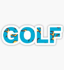 Pegatina LLAMA DE GOLF | Tyler el creador