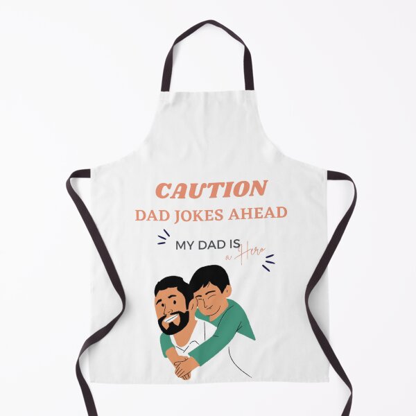 Aperçu de l'œuvre CAUTION DAD JOKES AHEAD créée et vendue par Yassinos-Alpha.
