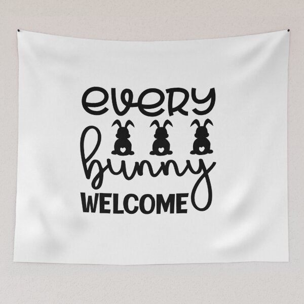Item preview, Every Bunny Welcome designed and sold by Gile-Shop.