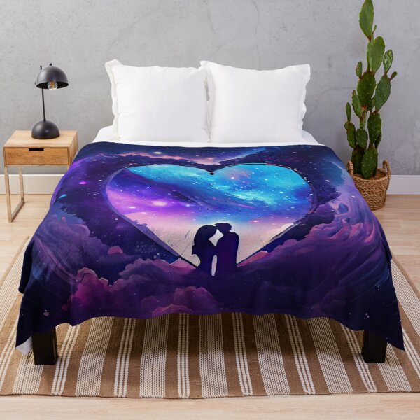 Item preview, Magic Love #6 romantic watercolor painting designed and sold by LollyShineART.