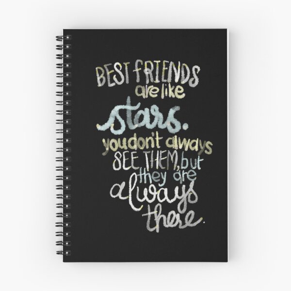 Item preview, Best friends are like stars yellow blue designed and sold by chuckletuckle.