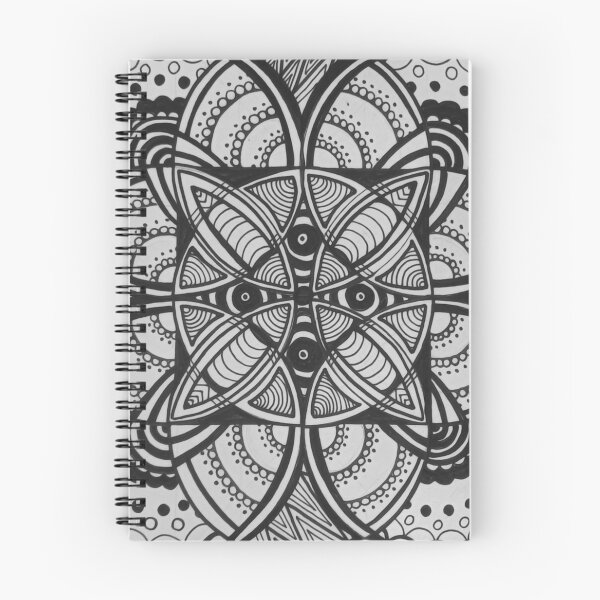 Item preview, Achromatic Zesty Mandala designed and sold by AmeUmiShop.
