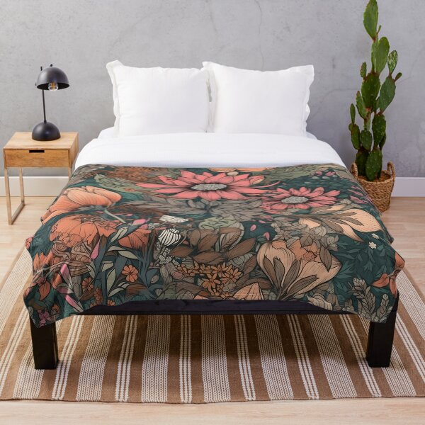 Aperçu de l'œuvre Art des motifs floraux, motifs botaniques créée et vendue par MonkStudio.