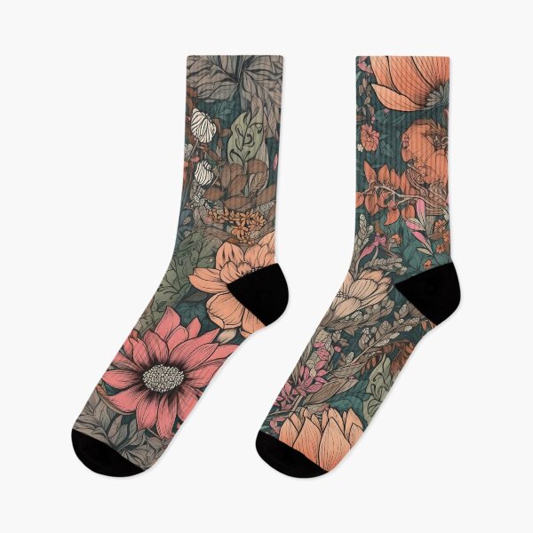 Item preview, Floral Pattern Art, Botanical Patterns designed and sold by MonkStudio.